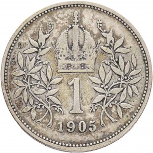 Österreich 1 Korona 1905 Franz Joseph I.