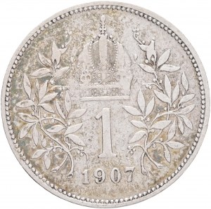 Autriche 1 Corona 1907 Franz Joseph I.