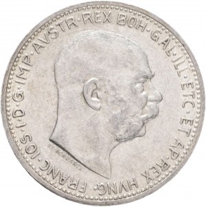 Österreich 1 Corona 1912 Schwartz Franz Joseph I.