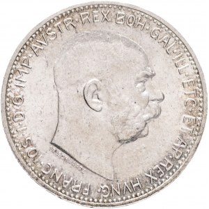 Österreich 1 Corona 1914 Schwartz Franz Joseph I.