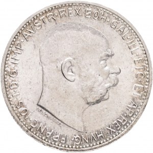 Rakúsko 1 Corona 1914 Schwartz Franz Joseph I.