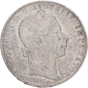 Österreich 1 Gulden 1858 E FRANZ JOSEPH I.
