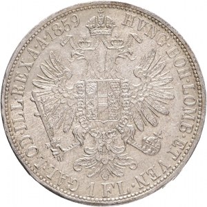 Autriche 1 Gulden 1859 A FRANZ JOSEPH I.