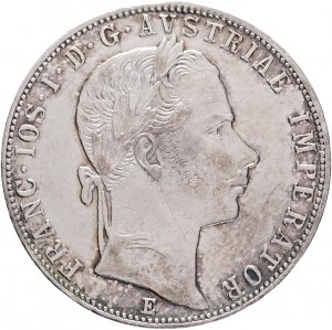 Austria 1 Gulden 1860 E FRANZ JOSEPH I.