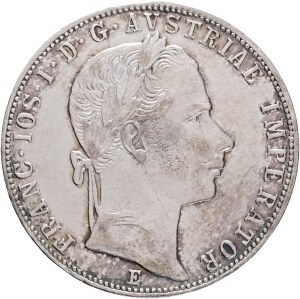 Österreich 1 Gulden 1860 E FRANZ JOSEPH I.