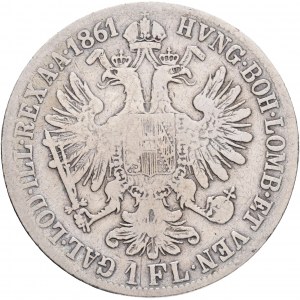 Österreich 1 Gulden 1861 B FRANZ JOSEPH I.