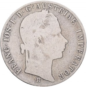 Rakúsko 1 Gulden 1861 B FRANZ JOSEPH I.