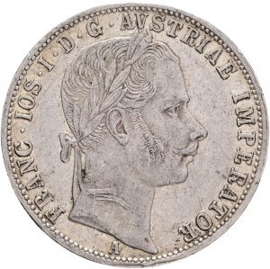 Austria 1 Gulden 1863 A FRANZ JOSEPH I.