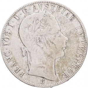 Autriche 1 Gulden 1863 B FRANZ JOSEPH I.