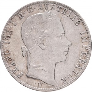 Rakúsko 1 Gulden 1863 V FRANZ JOSEPH I. R!