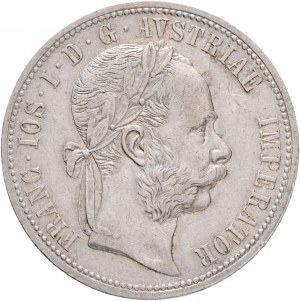 Rakúsko 1 Gulden 1872 FRANZ JOSEPH I.