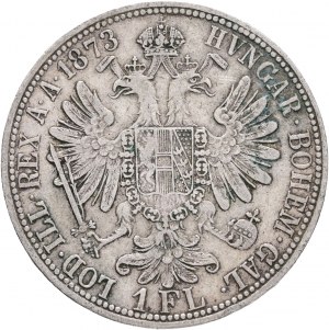 Rakúsko 1 Gulden 1873 FRANZ JOSEPH I.