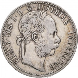 Rakúsko 1 Gulden 1873 FRANZ JOSEPH I.