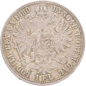 Austria 1 Gulden 1880 FRANZ JOSEPH I.