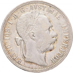 Rakúsko 1 Gulden 1880 FRANZ JOSEPH I.
