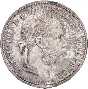 Austria 1 Gulden 1883 FRANZ JOSEPH I. cabinet patina from old collection