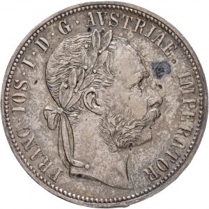 Austria 1 Gulden 1884 FRANZ JOSEPH I. szafka patyna ze starej kolekcji