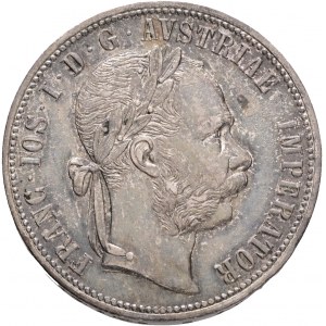 Austria 1 Gulden 1888 FRANZ JOSEPH I. cabinet patina from old collection