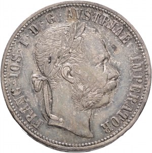 Austria 1 Gulden 1888 FRANZ JOSEPH I. szafka patyna ze starej kolekcji
