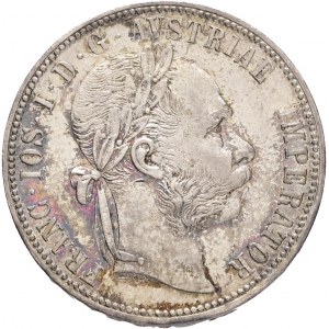 Austria 1 Gulden 1889 FRANZ JOSEPH I. szafka patyna ze starej kolekcji