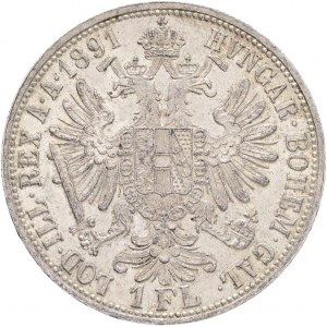 Österreich 1 Gulden 1891 FRANZ JOSEPH I.