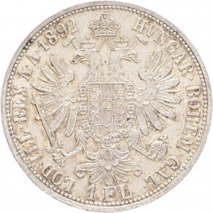 Rakúsko 1 Gulden 1892 FRANZ JOSEPH I.