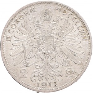 Österreich 2 Corona 1912 Franz Joseph I.