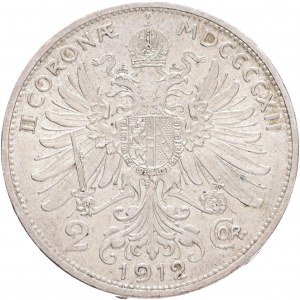 Austria 2 Corona 1912 Francesco Giuseppe I.