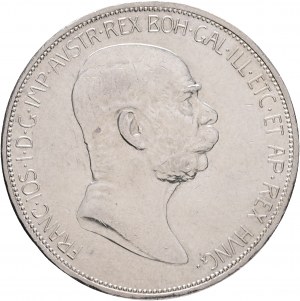 Rakúsko 5 Corona 1909 František Jozef I. Malá hlava, Marschall