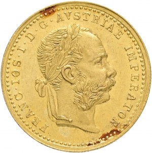 Or1 Douzaine 1875 FRANZ JOSEPH I. Petite patine d'usage