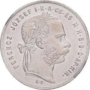 Ungheria 1 Fiorino 1878 K.B. FRANZ JOSEPH I. Kremnica