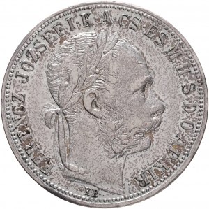 Hongrie 1 Forint 1888 K.B. FRANZ JOSEPH I. Kremnica