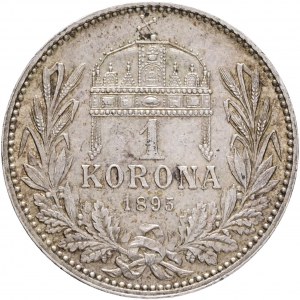 Ungarn 1 Krone 1895 K.B. Franz Joseph I.