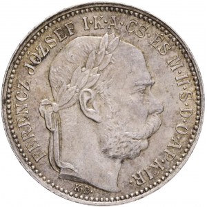 Maďarsko 1 koruna 1895 K.B. František Jozef I.