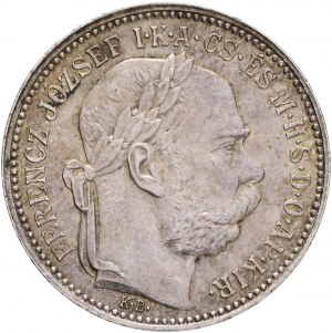 Maďarsko 1 koruna 1895 K.B. František Jozef I.
