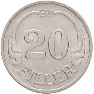 20 Fillér 1926 BP Miklós Horthy
