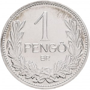 1 Pengö 1937 BP Miklós Horthy