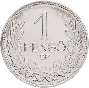 1 Pengö 1937 BP Miklós Horthy