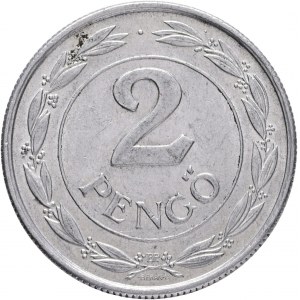 2 Pengö 1942 BP Miklós Horthy WWII. Coin
