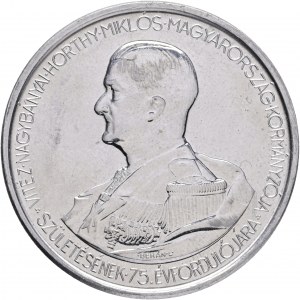 5 Pengö 1943 BP 75 e anniversaire de Miklós Horthy