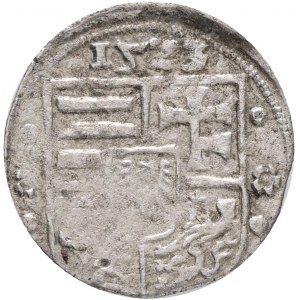 1 Denier 1528 LB LAJOS II. Jagellonský Budín