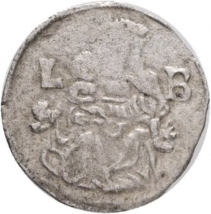 1 denari 1528 LB LAJOS II. Jagellon Buda