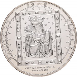Silver Czech rep. 2023 PALLADIUM Czech country etue, certificat