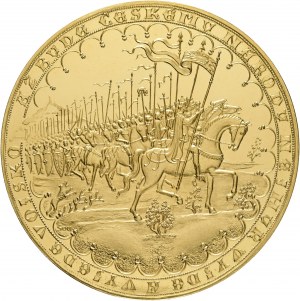 Zlato Česká republika 2023 PALLADIUM Česká krajina, certifikát, mimoriadny exemplár