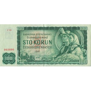 Czechosłowacja 100 CZK 1961 Z08 062090