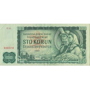 Czechoslovakia 100 Kčs 1961 T13 928378