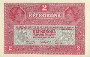 Repubblica di GERMANIA-AUSTRIA 2 Corone 1917 francobollo DEUTSCHÖSTERRREICH 1649 No.187363