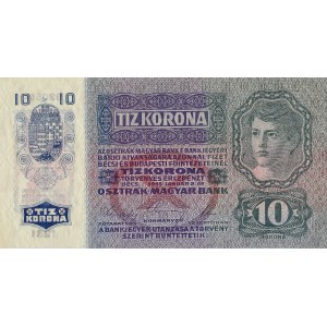 NEMECKO-RAKÚSKA republika 10 korún 1915 známka DEUTSCHÖSTERRREICH 1231 č. 630594