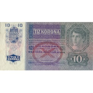 Republik DEUTSCH-ÖSTERREICH 10 Kronen 1915 Briefmarke DEUTSCHÖSTERRREICH 1230 Nr.628382