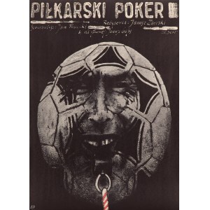 Andrzej PĄGOWSKI (b. 1953), Soccer poker, 1989